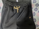 回力休闲裤男冬季加绒加厚裤子男保暖舒适百搭直筒裤男黑色30/L 实拍图