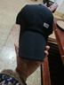 【热巴同款】加大棒球帽帽子男女大头围显脸小春夏字母百搭棒球帽 侧标-黑色【1顶】 实拍图