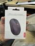 联想（Lenovo）无线蓝牙双模鼠标 便携办公鼠标 人体工程学设计 适用台式机一体机笔记本平板Howard Mouse 2022灰 实拍图