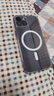 绿联 适用iPhone15手机壳苹果15磁吸壳MagSafe保护套无线充电超薄散热气囊防摔防磨防震镜头全包透明 实拍图