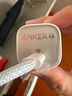 ANKER安克20W氮化镓充电器套装 适用苹果iphone8-14含type-c to lightning快充数据线0.9米白 实拍图