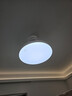 欧普照明（OPPLE）风扇灯吊扇灯24瓦LED照明低噪音餐厅卧室吊灯灯具包安装 冰风白 实拍图