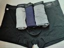 南极人男士内裤男式纯棉平角裤头抗菌防螨透气四角男生短裤衩4条XL 实拍图