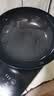 全品屋炒锅熟铁平底无涂层不粘免生锈章丘家专用大小燃气灶电磁炉已开锅 实拍图