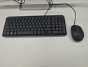 罗技（Logitech）MK106 键鼠套装 有线键鼠套装 办公键鼠套装 电脑键盘 紧凑型 黑色 实拍图