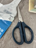 得力(deli)160mm办公生活家用剪刀 小剪子手工剪纸刀 办公用品 蓝色0602 实拍图