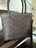 蔻驰女包包奢侈品大牌托特斜挎包手提琴谱包情人节礼物 【保税仓】CBQ34IMXAQ 实拍图