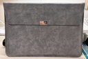 绿联电脑包 笔记本内胆包14英寸收纳包保护套PU皮便携适配苹果MacBook Air/Pro/华为MateBook联想电脑 实拍图