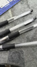 晨光（M&G）文具Q7 拔帽中性笔0.5签字碳素笔商务子弹头学生刷题水笔办公用品 赛美黑笔 30支/盒XGP30118 实拍图