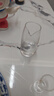 青苹果白酒杯分酒器套装 加厚玻璃一口杯品鉴小酒杯烈酒杯二两杯分酒壶 实拍图