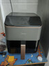 美的（Midea）家用空气炸锅免翻面微波炉烤箱蒸烤一体多功能大容量5.3L智能触控金属内腔蒸汽嫩炸KZC539J5 实拍图