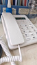 中诺电话机家用 中性固定电话座机 免提通话 2组一键拨号 来电显示商务办公室家庭酒店老人前台 W099白 实拍图