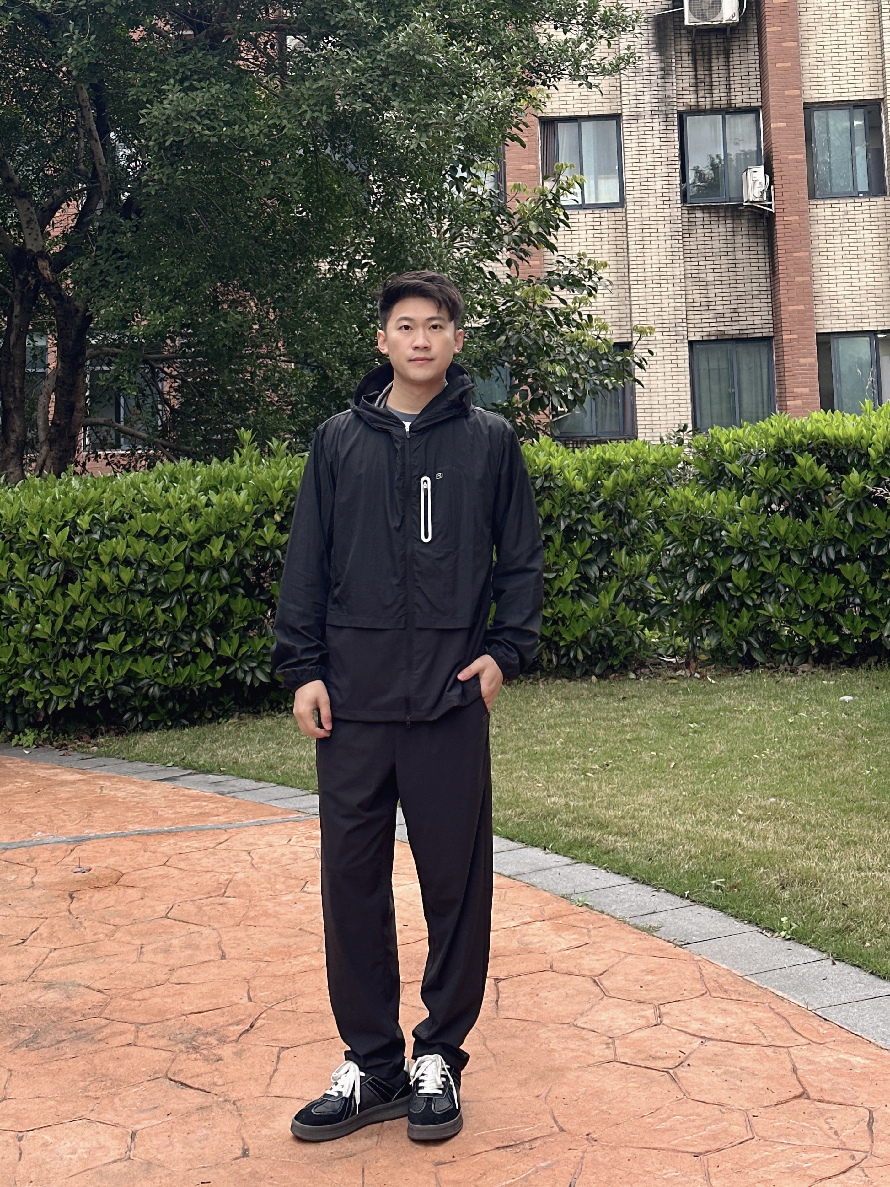 蕉内（Bananain）【王一博同款】502UV Pro男女士新同款防晒衣服冰丝夏季外套 黑色 L 实拍图