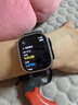 Apple/苹果 Watch Ultra 3 智能手表蜂窝款49毫米黑色钛金属表壳黑配木炭野径回环表带M/L MF1L4CH/B 实拍图