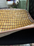 李记花果山沙发垫夏季凉垫麻将凉席沙发坐垫麻将块凉席竹席防滑垫贵妃可定制 窄边碳化色【双牛筋+防滑底】 45cm*45cm 坐垫 实拍图