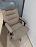 顾全老板椅家用办公椅久坐电脑椅人体工学可躺午休椅子C533金咖PLUS 实拍图