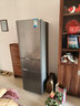 华凌美的出品223三门电冰箱节能低音三开门小型家用客厅宿舍出租房优选冷冻冷藏小冰箱HR-223 实拍图