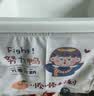 范爷家卡通柜子遮挡装饰帘书货架卧室橱柜防尘布帘门帘免打孔遮丑帘高档 实拍图