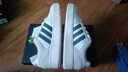 adidas ENTRAP美式校园风运动少年感复古篮球风板鞋男女阿迪达斯   白色/浅蓝/灰色   38 实拍图