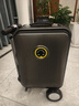 爱尔威（Airwheel）电动行李箱可骑行智能拉杆箱可坐可代步20英寸登机箱 豪华版一黑 实拍图