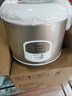 美的（Midea） 微压电饭煲 精铸发热盘大容量简单易控 黑晶内胆家用迷你小电饭锅 1-2-3-5-8人家用商用年货好物 3升黑晶内胆MB-WYJ301 （2-6人） 3L 实拍图