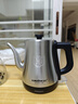 金灶（KAMJOVE） 茶艺专用泡茶烧水壶优雅长嘴电热水壶随手泡开水壶自动断电热水壶煮水壶家用1L 1L T-93（不锈钢色） 实拍图