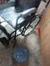 怡辉（YIHUI）轮椅瘫痪老人专用出行带坐便器可大小便轻便折叠便携式骨折代步车 实拍图
