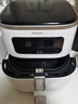 飞利浦（PHILIPS）海星空气炸锅 家用5.6L实用大容量 可视免翻面 智能触屏 多功能全自动 送礼 HD9257/20  实拍图