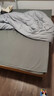 雅鹿·自由自在 床单1.2/1.5x2米床 单件单双人被单宿舍磨毛床罩180*230cm浅灰 实拍图