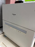 松下（Panasonic）台式洗碗机二代H1D【小尺寸大容积58L】独立烘干 80℃高温除菌 洗烘一体 软水系统 家用台面独立式 实拍图