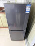 荣事达（Royalstar）【政府补贴15%】187升双门冰箱家用小型大容量双开门 节能省电租房冷冻冷藏超薄微霜保鲜电冰箱 165L【一级能效】两天一度电 钛深灰 实拍图