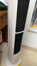 美的（Midea）【双向送风】定时塔扇/家用电风扇/大风力无叶风扇/轻音电扇/柔风落地扇/立式摇头小风扇 ZAJ09JX 实拍图