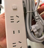 公牛（BULL）插座/插线板/插排/排插/接线板/拖线板 3位总控开关全长1.8米  实拍图