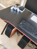 奥伦福特  电脑桌台式家用电竞游戏桌办公书桌简约书房写字桌子 碳纤维纹路单桌-120*60 升级款电竞桌 实拍图