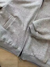 重磅拉链开衫卫衣男女春季美式宽松情侣帽衫vibe高街休闲连帽外套 灰色 春秋款 400g单面穿 M 建议90-115斤 实拍图