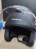 凤凰（Phoenix）新国标A类3C认证电动车摩托车头盔双镜片防雾防风保暖哑黑 男女四季通用电瓶车3/4半盔冬季安全帽 实拍图