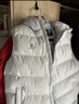 卡尔美（KELME）连帽棉马甲男冬季新款防寒保暖运动棉服无袖休闲坎肩 幻影灰 S 实拍图