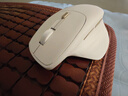 联想（Lenovo）无线蓝牙双模鼠标M500Pro 可充电 人体工学设计右手鼠标大手鼠标商务办公鼠标 笔记本平板鼠标 白 实拍图