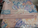 富安娜被子夏凉被双人可水洗空调被纯棉面料七孔抑菌夏被3.2斤203x229cm 实拍图