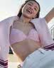 维多利亚的秘密【预售】维密PINK圆盘胸无痕美背文胸薄款2804女2026 5RFY粉白条纹 11202804 75B （34B） 实拍图