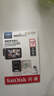 闪迪（SanDisk）128GB TF（MicroSD）4K内存卡 行车记录仪 监控摄像头专用 循环录制10,000小时 高耐用存储卡 实拍图