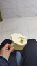 特百惠（Tupperware）微波460ml可加热水晶汤碗水果碗 学生上班族便携饭盒单个装奶黄色 实拍图