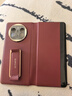 智父华为x5手机壳新款华为matex5折叠屏保护套超薄x3典藏版真皮翻盖matex3镜头全包防摔腕带支架外壳 【瑞红色】磁吸腕带*旋转支架*智能视窗 华为 Mate X5/典藏版 实拍图