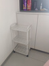 京东物流 落地小推车置物架家用玩具零食办公桌卫生间厨房储物架 【秒杀专享】白色三层 实拍图