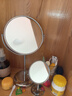 名创优品（MINISO）高质双面台式化妆美容镜桌面镜子公主镜生日礼物送女友[6寸] 实拍图