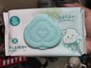 全棉时代婴儿湿巾新生儿洗脸巾手口湿纸巾成人可用100%纯棉 80抽*6包 实拍图