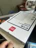 得力（deli）文件过塑机塑封机膜 照片过塑膜  优质专用护卡膜/塑封膜216*303mm/100mic A4 100张/包 14300 实拍图