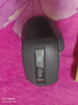 英菲克（INPHIC）M9 无线鼠标可充电轻音办公人体工学电脑台式笔记本2.4G通用便携Typec 灰【可视电量】 实拍图