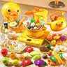 鑫思特（XST）过家家厨房玩具做饭炒菜语音电磁炉套装男3-6岁7六一儿童节礼物 实拍图