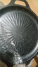麦饭石烤肉盘家用不粘锅铁板烧韩式烤肉锅电磁炉卡式炉户外烤盘 太阳花烤盘 28cm 实拍图